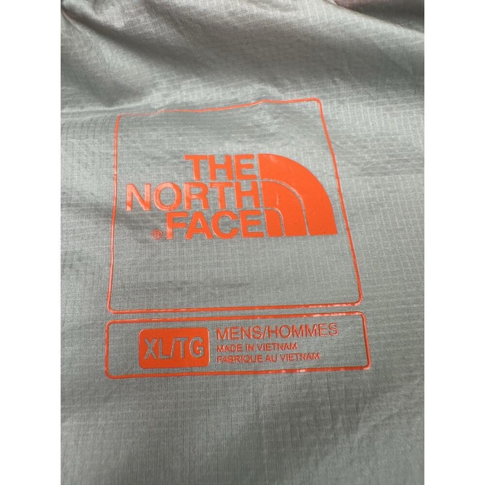 The North Face Puffer Vest Men's Extra Large Orange Thermoball Full Zip - Picture 9 of 13